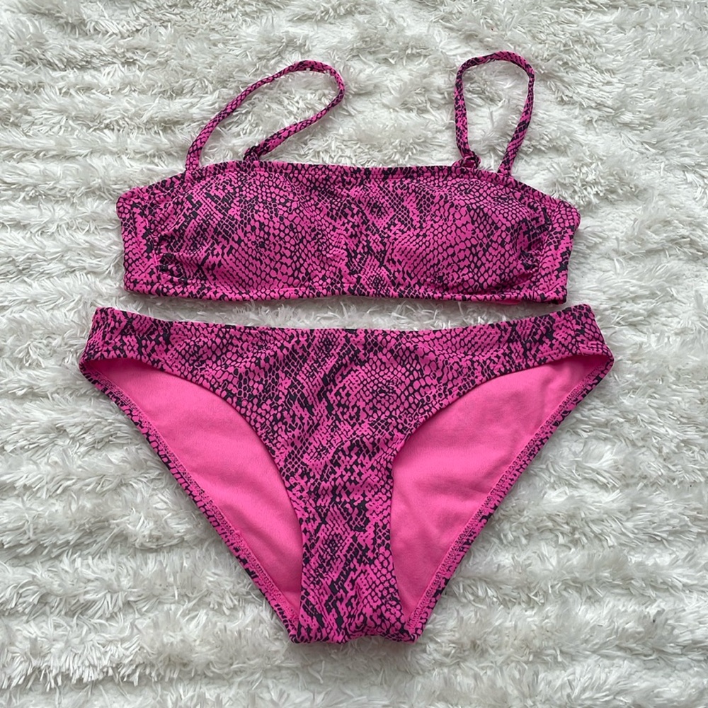 Xhilaration Snake Print Bikini Set